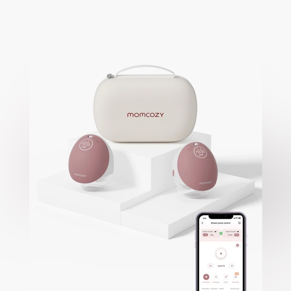 MomCozy Wearable Breast Pump Mobile Flow BP223 Electric ONE Pump Hands Free New - Picture 5 of 7